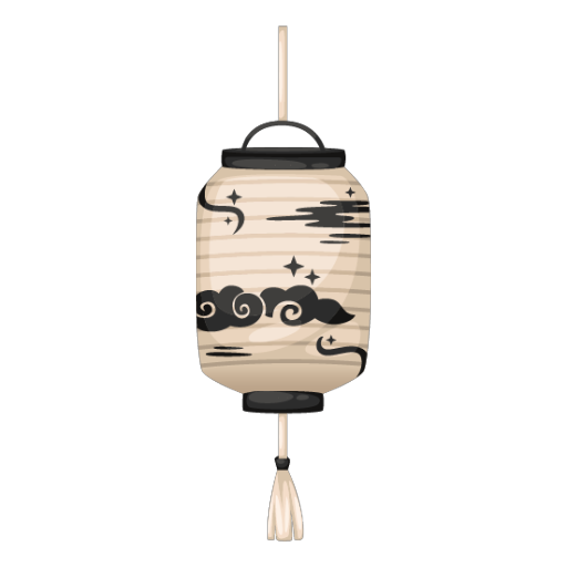 Chinese White Cloudy Lamp