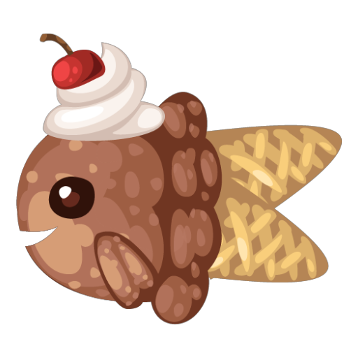 Chocolate Ice Cream Fish