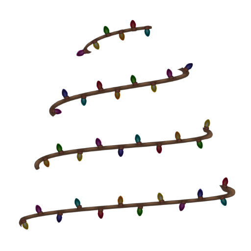 Christmas Colorful Tree Lights