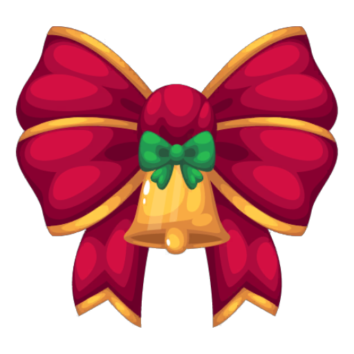 Christmas Cute Red Ribbon