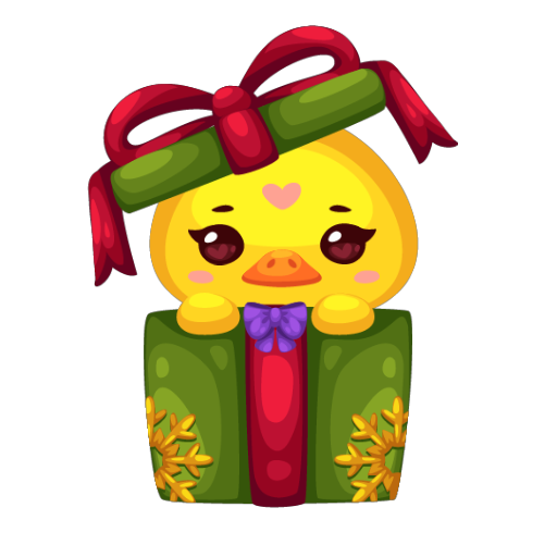 Christmas Ducky Gift