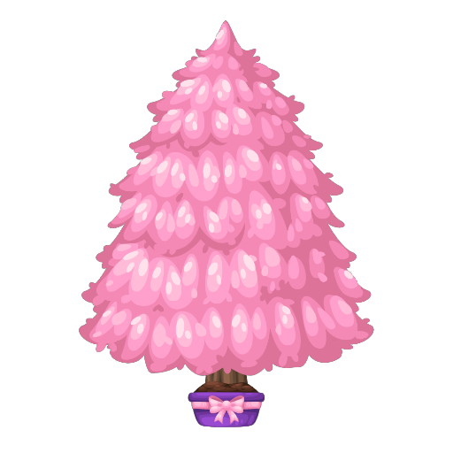 Christmas Pink Tree Bonsai