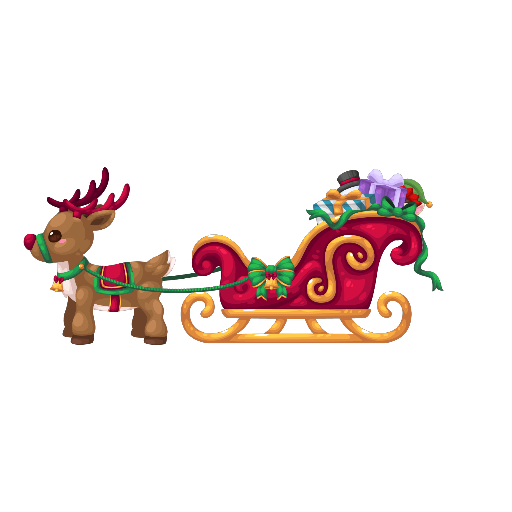 Christmas Flying Sleigh