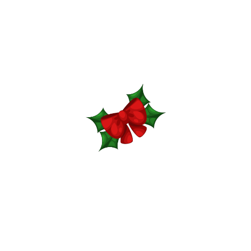 Christmas Girl Bow