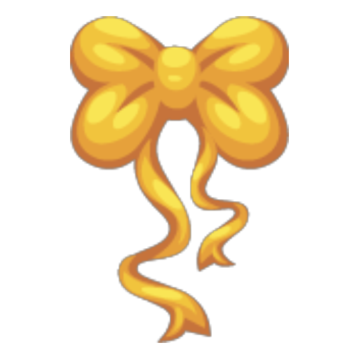 Christmas Golden Bow Decor