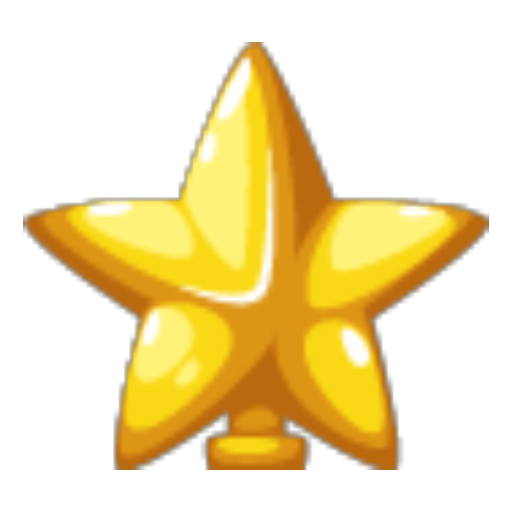 Christmas Golden Tree Star Decor