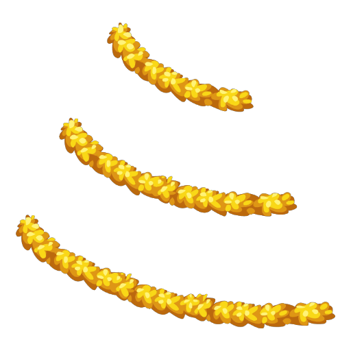 Christmas Golden Tree Tinsel