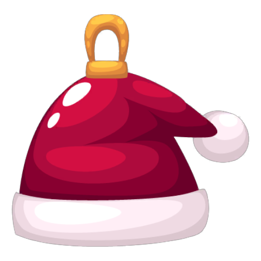 Christmas Premium Red Santa Hat Bauble