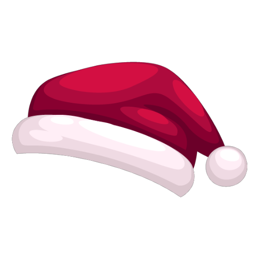 Christmas Red Santa Petling Hat