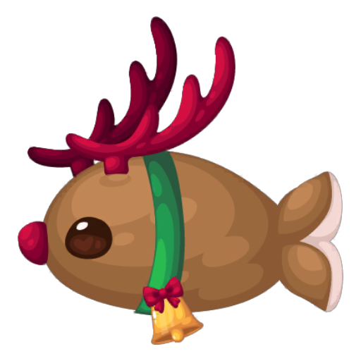 Christmas Reindeer Fish