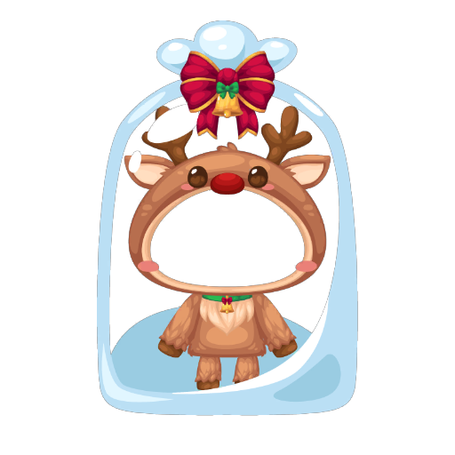 Christmas Reindeer Outfit Bag