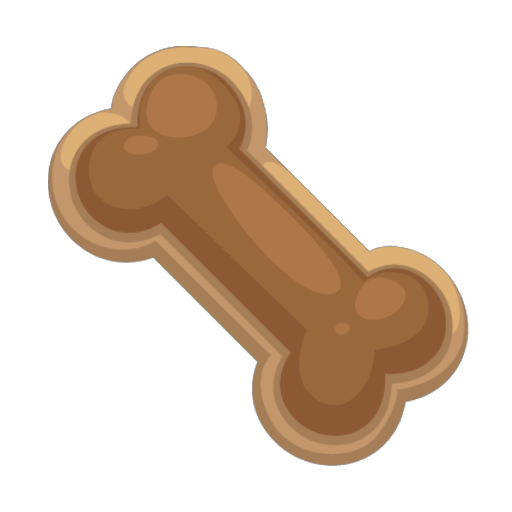 Christmas Reindeer Petling Brown Biscuit