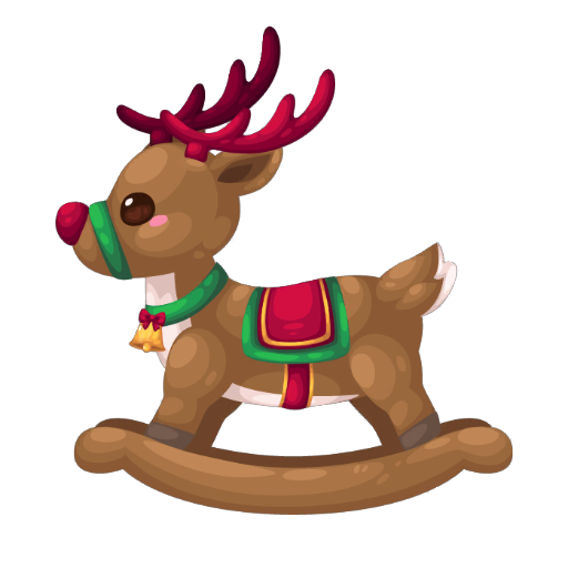 Christmas Rocking Reindeer