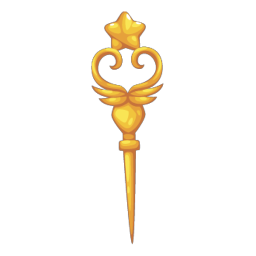 Christmas Santa Girl Sceptre