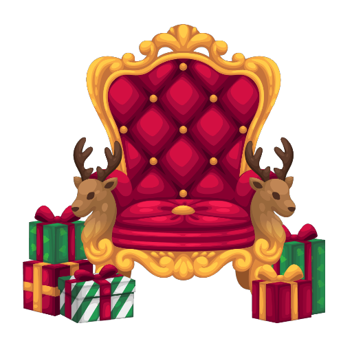 Christmas Santa Throne