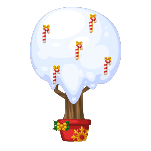 Christmas Snowball Tree Bonsai