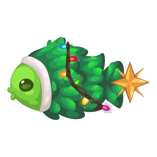 Christmas Tree Cool Fish