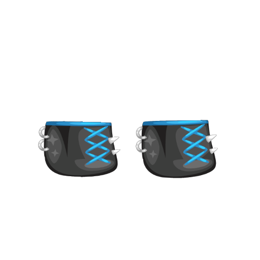 Classic Rocker Blue Boy Shoes