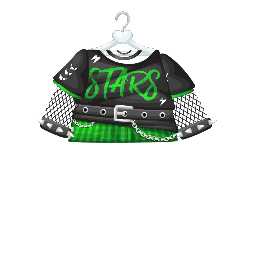 Classic Rocker Green Boy Top