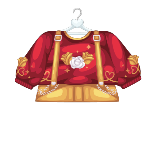 Classic Valentines Boy Red Top