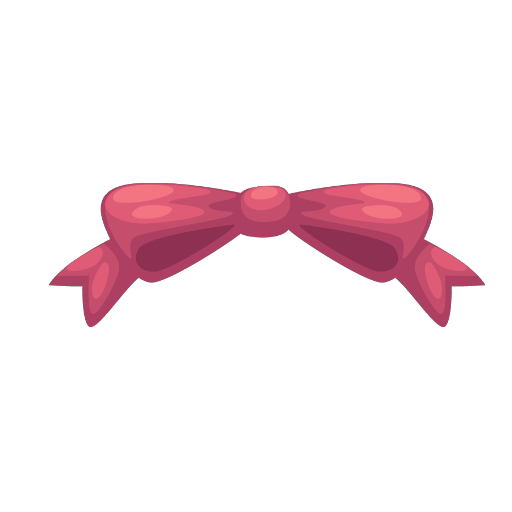 Classic Valentines Girl Pink Bow