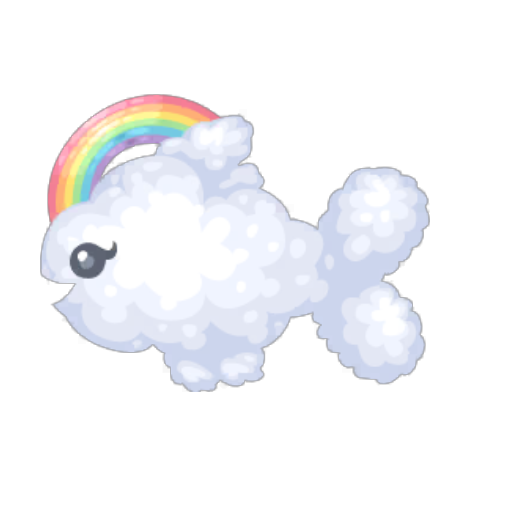 Cloudy Rainbow Fish