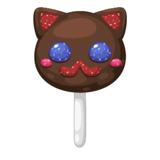Clown Cat Lollipop