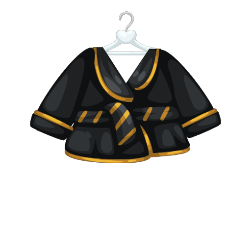 Cool Black Bath Robe