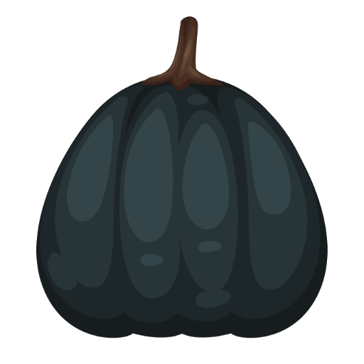 Cool Black Pumpkin