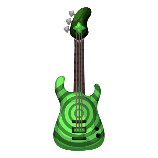 Cool Green Guitar
