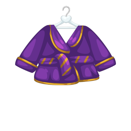 Cool Purple Bath Robe