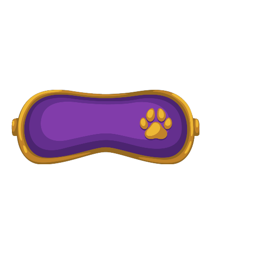 Cool Purple Eye Mask