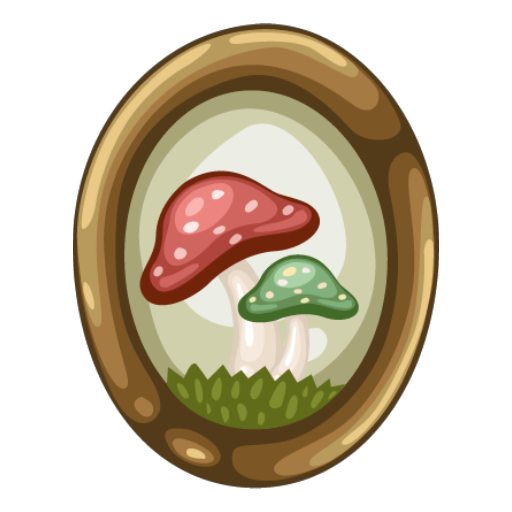 Cottage Mushroom Portrait