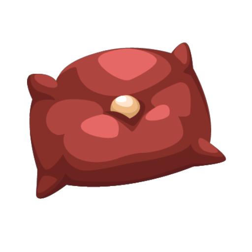 Cottage Red Pillow