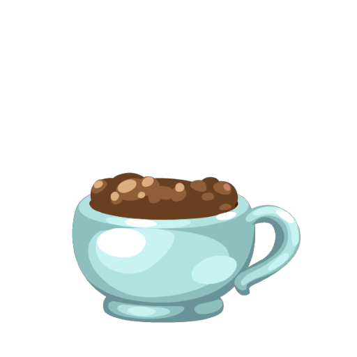 Cottage Tea Cup Snowglobe