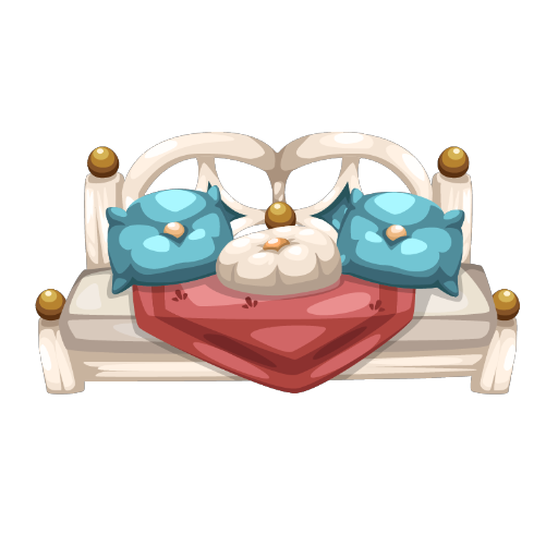Cottage White Bed