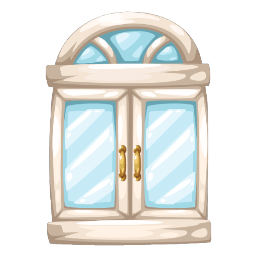 Cottage White Window