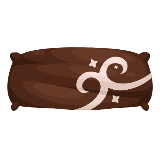 Cozy Brown Small Pillow