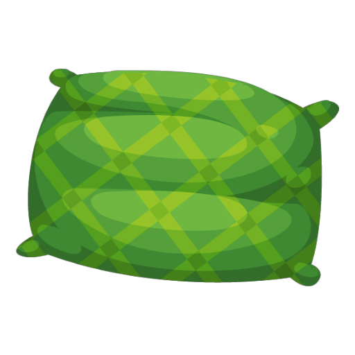 Cozy Green Pillow
