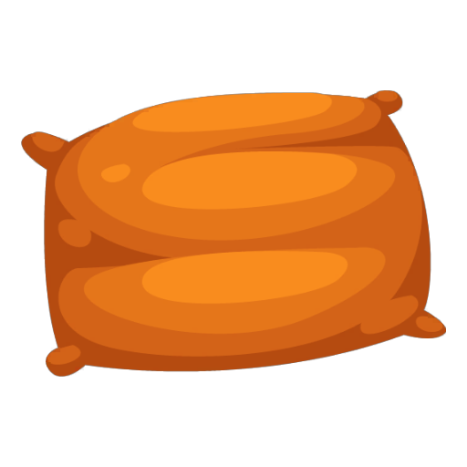 Cozy Orange Pillow