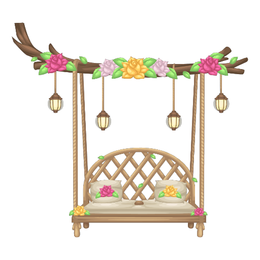 Cute Anniversary Hanging Swing
