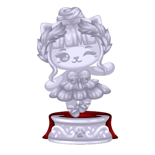 Cute Ballerina Statue
