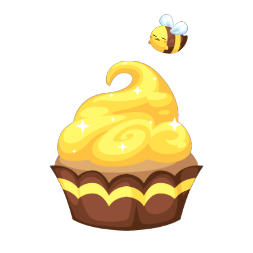 Cute Bee Cupcake