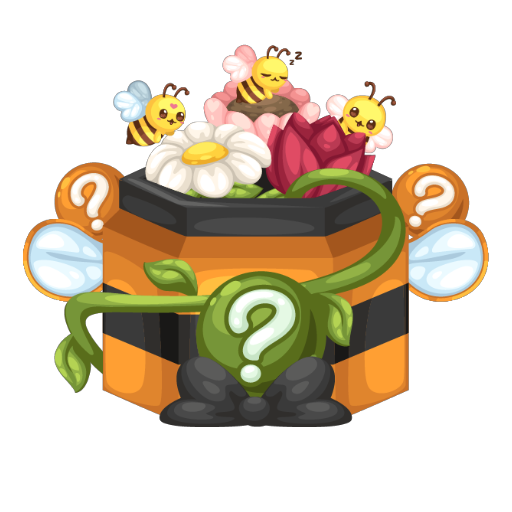 Cute Bee Flowers Mystery Box