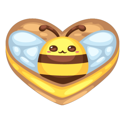 Cute Bee Yellow Cookie