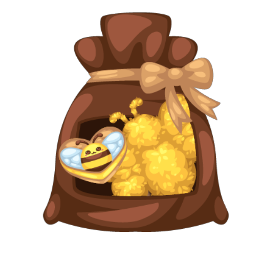 Cute Bee Yellow Tree Seed