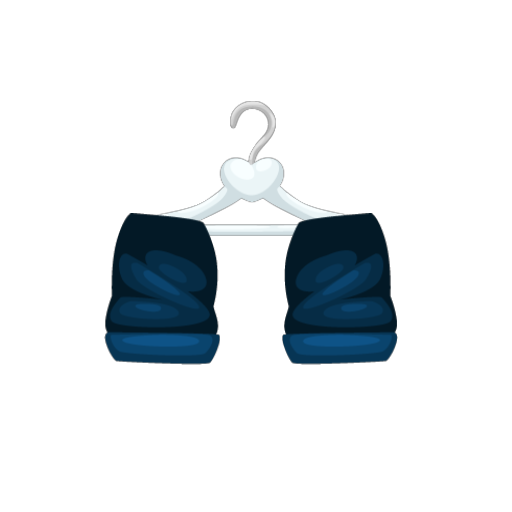 Cute Blue Bunny King Pants