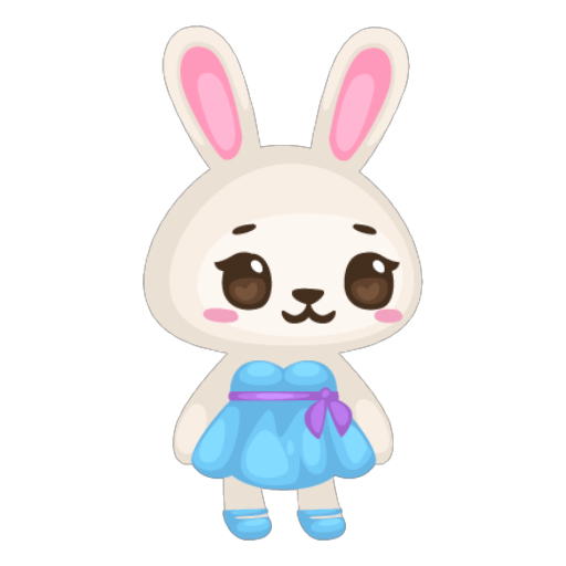 Cute Bunny Girl Doll
