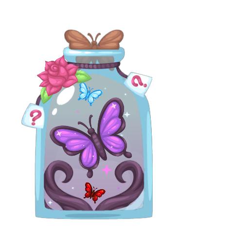 Cute Butterfly Mystery Jar