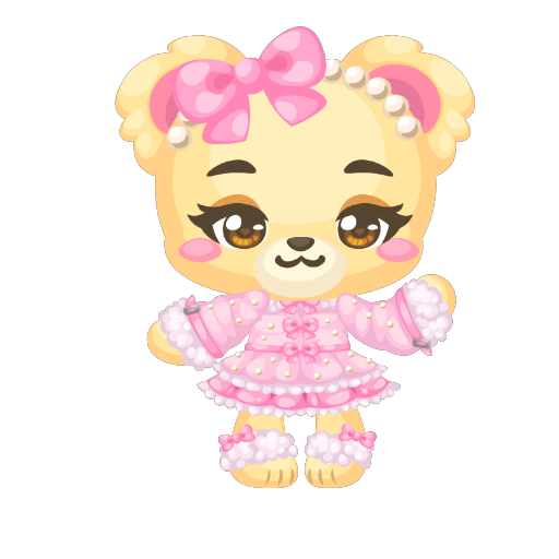 Cute Coquette Bear